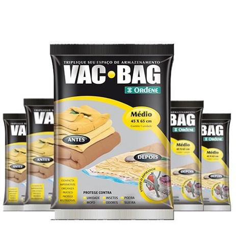 Combo: 5 Sacos A Vácuo Protetor Vac Bag 45 X 65 Ordene Médio Menor preço em Combo: 5 Sacos A Vácuo Protetor Vac Bag 45 X 65 Ordene Médio