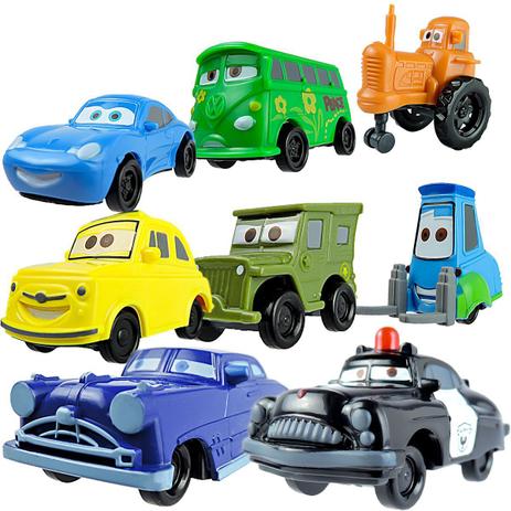 Combo 8 Carrinhos Personagens Carros Disney Sacolinhas Surpresa 40 Itens - Cim Menor preço em Combo 8 Carrinhos Personagens Carros Disney Sacolinhas Surpresa 40 Itens - Cim
