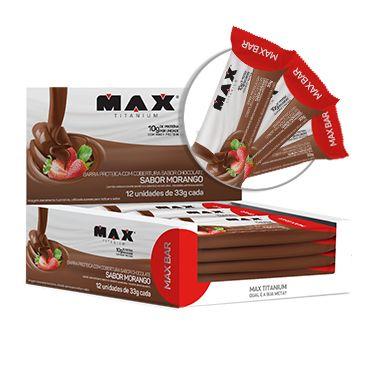 Combo 8x Max Bar - Caixa c/12un - Max Titanium Menor preço em Combo 8x Max Bar - Caixa c/12un - Max Titanium