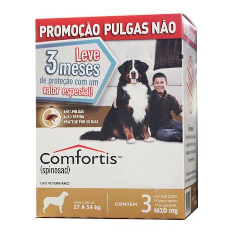 Combo Antipulgas Elanco Comfortis para Cães de 27 a 54Kg é boa?