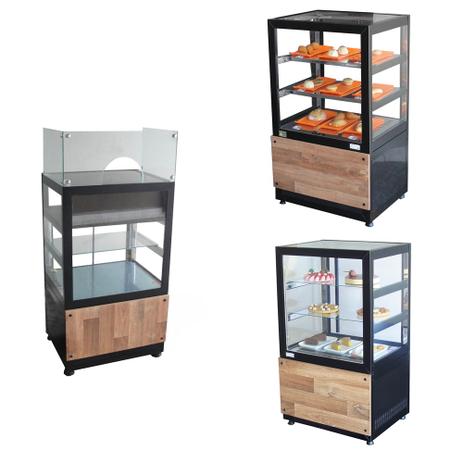 Combo Balcão Retilíneo Quente, Caixa e Refrigerado 70 cm - Omega - Bcd industria Menor preço em Combo Balcão Retilíneo Quente, Caixa e Refrigerado 70 cm - Omega - Bcd industria