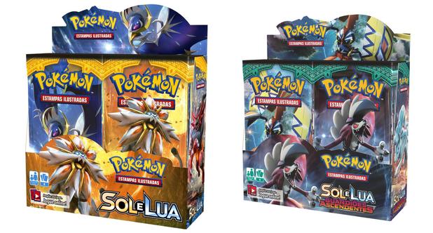 Combo Box Booster Pokemon Sol E Lua 1 + Sol E Lua 2 - Copag Menor preço em Combo Box Booster Pokemon Sol E Lua 1 + Sol E Lua 2 - Copag