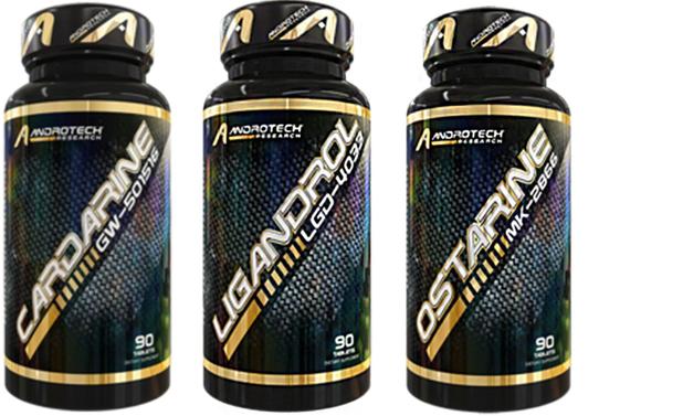 Combo Cardarine + Ligandrol + Ostarine Androtech Sarms - Androtech research Menor preço em Combo Cardarine + Ligandrol + Ostarine Androtech Sarms - Androtech research
