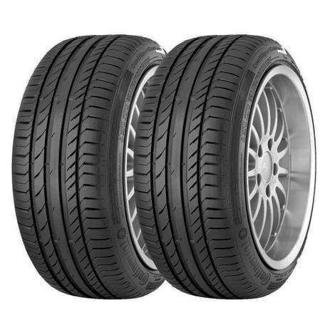 Combo com 2 Pneus 205/50R17 Continental ContiSport Contact 5 89V Menor preço em Combo com 2 Pneus 205/50R17 Continental ContiSport Contact 5 89V