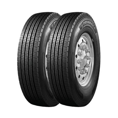 Combo com 2 Pneus 215/75R17,5 Triangle TR685 Liso 135/133L 16 Lonas Menor preço em Combo com 2 Pneus 215/75R17,5 Triangle TR685 Liso 135/133L 16 Lonas