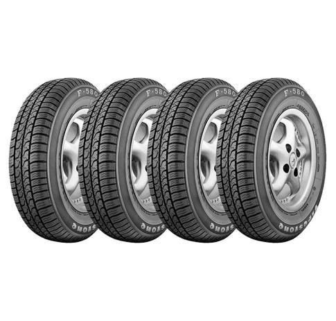 Combo com 4 Pneus 165/70R14 Firestone F-580 89/87R Menor preço em Combo com 4 Pneus 165/70R14 Firestone F-580 89/87R