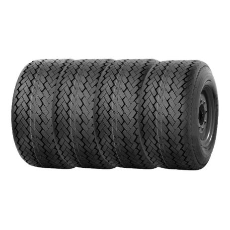 Combo com 4 Pneus 18x8,5R8 Bonna 3504 Liso 6 Lonas - Carrinho de Golfe Menor preço em Combo com 4 Pneus 18x8,5R8 Bonna 3504 Liso 6 Lonas - Carrinho de Golfe
