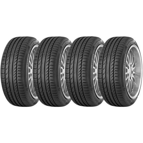 Combo com 4 Pneus 205/50R17 Continental ContiSport Contact 5 89V Menor preço em Combo com 4 Pneus 205/50R17 Continental ContiSport Contact 5 89V