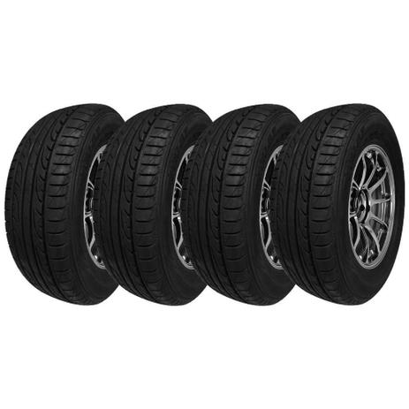 Combo com 4 Pneus 205/55R16 Dunlop SPLM704 91V Menor preço em Combo com 4 Pneus 205/55R16 Dunlop SPLM704 91V