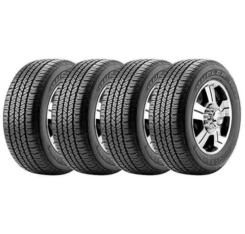 Combo com 4 Pneus 265/65R17 Bridgestone Dueler H/T 684 II 112S Menor preço em Combo com 4 Pneus 265/65R17 Bridgestone Dueler H/T 684 II 112S