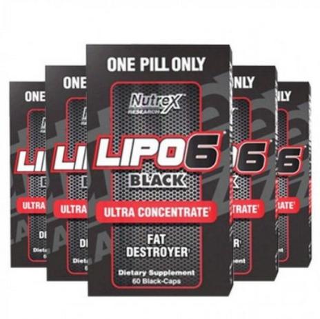 Combo Com 5 Unidades Lipo 6 Black Nutrex 60caps Sabor:Sem sabor Sabor:Sem sabor - Nutrex research Menor preço em Combo Com 5 Unidades Lipo 6 Black Nutrex 60caps Sabor:Sem sabor Sabor:Sem sabor - Nutrex research
