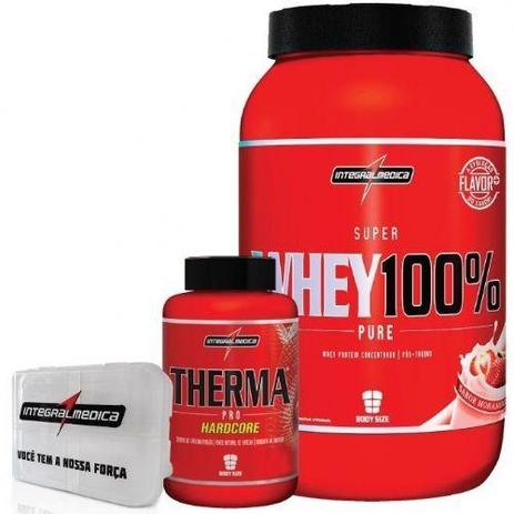Combo Definição 100 Whey Morango + Therma Pro + Porta Caps - Integralmédica - Integralmedica é ruim? Combo Definição 100 Whey Morango + Therma Pro + Porta Caps - Integralmédica - Integralmedica é boa?
