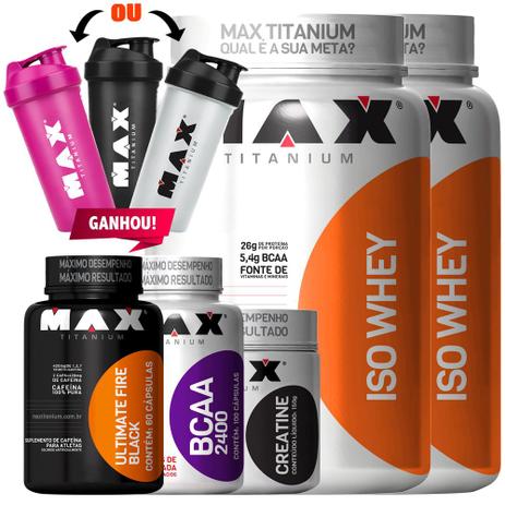 Combo Definição Completo Ganho De Massa Muscular Max Titaniu - Max titanium Menor preço em Combo Definição Completo Ganho De Massa Muscular Max Titaniu - Max titanium