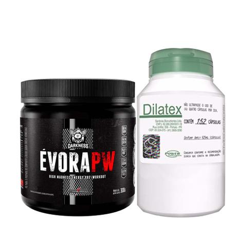 Combo évora pw 300g (maça verde) + dilatex 152 cápsulas - Integralmedica Menor preço em Combo évora pw 300g (maça verde) + dilatex 152 cápsulas - Integralmedica