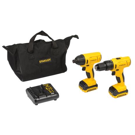Combo Furadeira e Parafusadeira de Impacto 12V SCHI12C2K Stanley é boa?