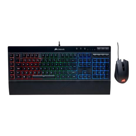Combo Gamer Corsair Teclado K55 e Mouse Harpoon RGB, CH-9206115-BR Menor preço em Combo Gamer Corsair Teclado K55 e Mouse Harpoon RGB, CH-9206115-BR