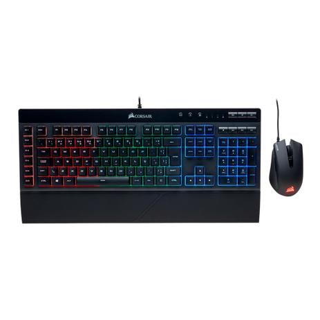 Combo Gamer Corsair Teclado K55 RGB & Mouse Harpoon RGB - CH-9206115-SP Menor preço em Combo Gamer Corsair Teclado K55 RGB & Mouse Harpoon RGB - CH-9206115-SP
