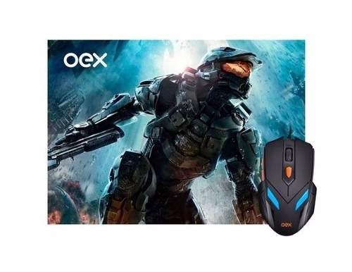 Combo Gamer Mouse 7 Cores + Mousepad Oex Mc100 Menor preço em Combo Gamer Mouse 7 Cores + Mousepad Oex Mc100