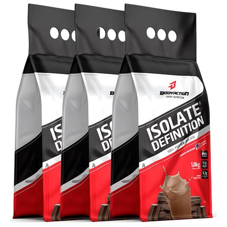 Combo Isolate Definition Body Action 1.8kg - (3uni.) Menor preço em Combo Isolate Definition Body Action 1.8kg - (3uni.)