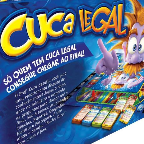 Combo - Jogo Cuca Legal 600 Perguntas + 6 Jogos Clássicos Damas