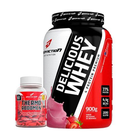 Combo kit homem mulher definição emagrecer - Whey Delicious Concentrado Isolado+Thermo Abdomen 60cap - Body action Menor preço em Combo kit homem mulher definição emagrecer - Whey Delicious Concentrado Isolado+Thermo Abdomen 60cap - Body action