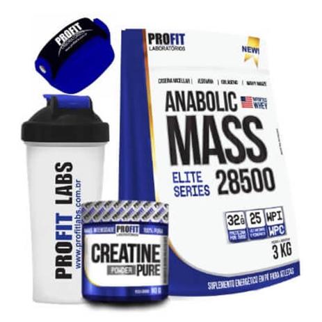 Combo Mass 28500 Profit 3kg Sabor Morango é boa?