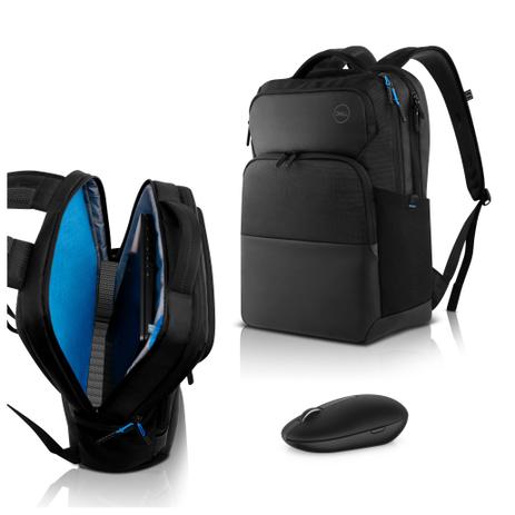 Combo Mochila para Notebook Dell Pro 15,6” + Mouse Wireless WM326 Menor preço em Combo Mochila para Notebook Dell Pro 15,6” + Mouse Wireless WM326
