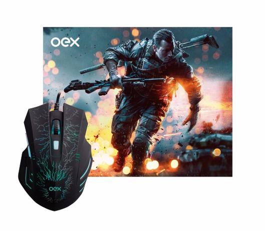 Combo mouse e mousepad gamer 2400dpi stage mc101 oex Menor preço em Combo mouse e mousepad gamer 2400dpi stage mc101 oex