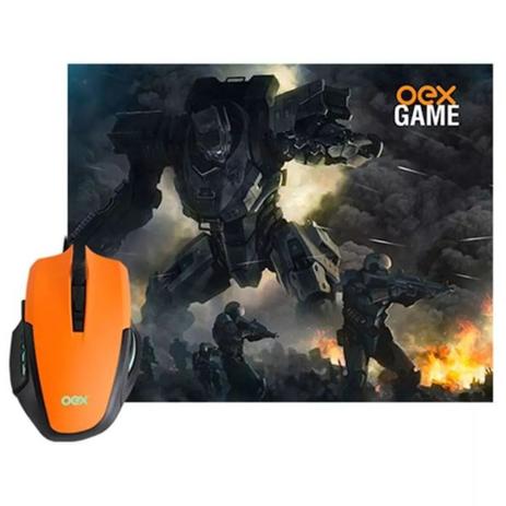 Combo mouse e mousepad gamer 3200dpi clash mc103 oex Menor preço em Combo mouse e mousepad gamer 3200dpi clash mc103 oex