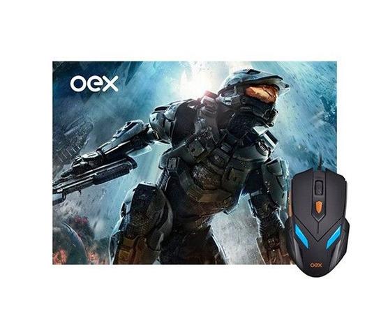 Combo Mouse Gamer 2400 Dpi e Mouse Pad Arena MC100 Oex Menor preço em Combo Mouse Gamer 2400 Dpi e Mouse Pad Arena MC100 Oex