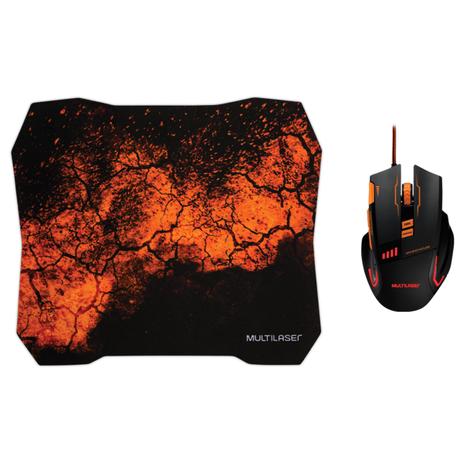 Combo mouse + mouse pad gamer mo256 - 60 Menor preço em Combo mouse + mouse pad gamer mo256 - 60