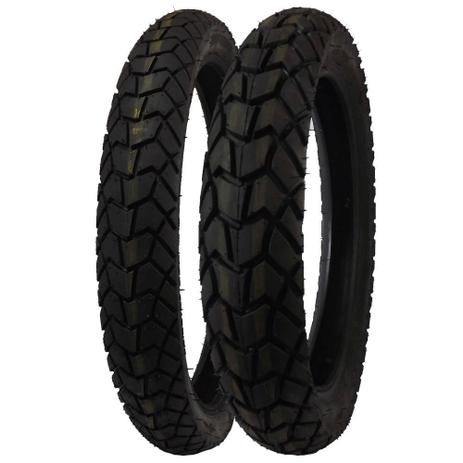 Combo Pneu Dianteiro 90/90-21 + Traseiro 120/80-18 Maggion Viper MT35 Moto Menor preço em Combo Pneu Dianteiro 90/90-21 + Traseiro 120/80-18 Maggion Viper MT35 Moto