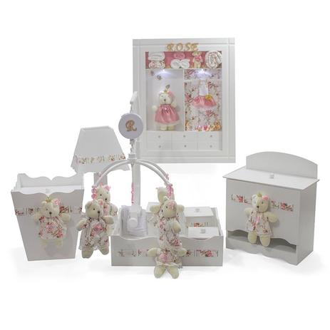 Combo Porta Maternidade + Kit Higiene + Mobile - Provençal Escuro - Nita baby Menor preço em Combo Porta Maternidade + Kit Higiene + Mobile - Provençal Escuro - Nita baby