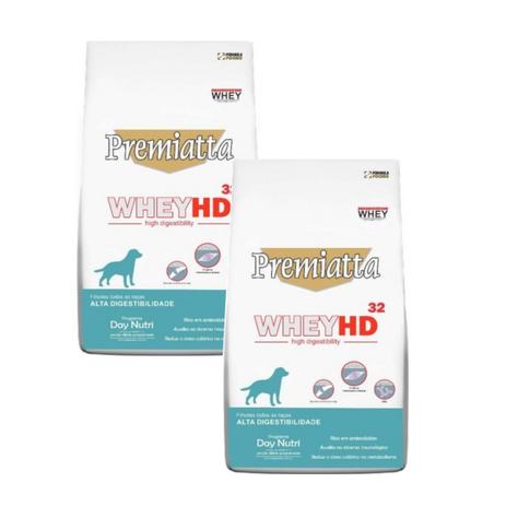 Combo Ração Whey HD 32 Filhote 3kg - Premiatta Menor preço em Combo Ração Whey HD 32 Filhote 3kg - Premiatta