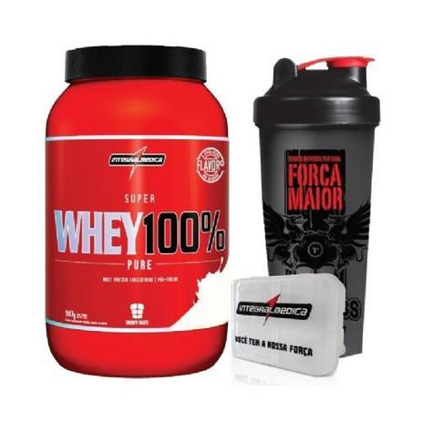 Combo Super Whey Cookies 907g + Coqueteleira + Porta Caps - Integralmédica - Diversas é boa?