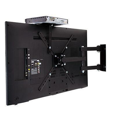 Combo Suporte Tv 10” A 55” + Suporte DVD Tv Simples Preto- Sbrp140 +Advd178 - Brasfoma Menor preço em Combo Suporte Tv 10” A 55” + Suporte DVD Tv Simples Preto- Sbrp140 +Advd178 - Brasfoma