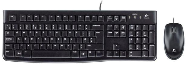 Combo Teclado e Mouse com fio Logitech MK120 é boa?