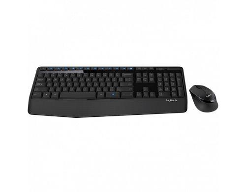 Combo Teclado e mouse sem fio Logitech MK345 padrão ABNT II com ç