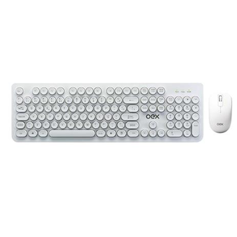 Combo Teclado e Mouse Sem Fio OEX TM410 Branco é ruim? Combo Teclado e Mouse Sem Fio OEX TM410 Branco é boa?