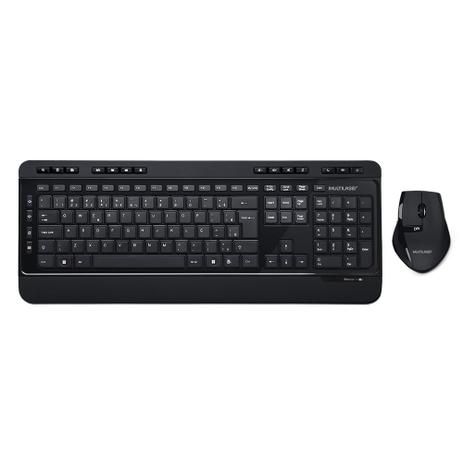 Combo Teclado e Mouse Super Multimídia USB Multilaser - TC215 Menor preço em Combo Teclado e Mouse Super Multimídia USB Multilaser - TC215