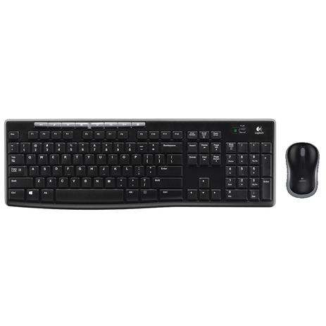 Combo teclado e mouse wireless logitech mk270 é boa?