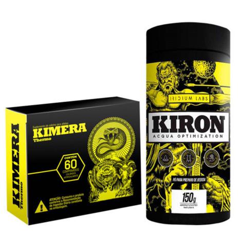 Combo Termogênico Kimera + Kiron Diurético - Iridium Labs Menor preço em Combo Termogênico Kimera + Kiron Diurético - Iridium Labs