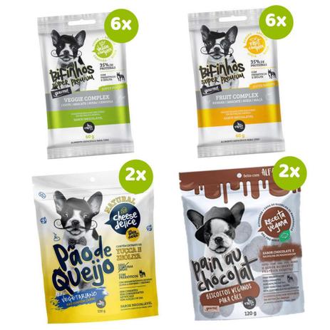 Combo The French Co Veggie, Fruit, Pão de Queijo e Chocolate Vegano - Petiscos the french co é boa?