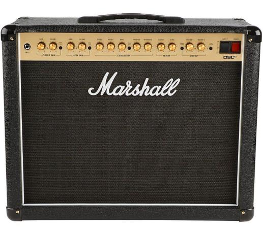 Combo Valvulado Para Guitarra Marshall DSL40CR Amplificador 40W Menor preço em Combo Valvulado Para Guitarra Marshall DSL40CR Amplificador 40W