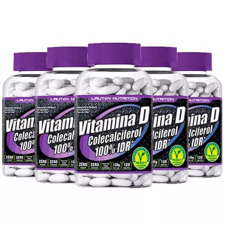 Combo Vitamina D3 100 IDR Lauton 05 Frascos de 180 Tabletes é ruim? Combo Vitamina D3 100 IDR Lauton 05 Frascos de 180 Tabletes é boa?