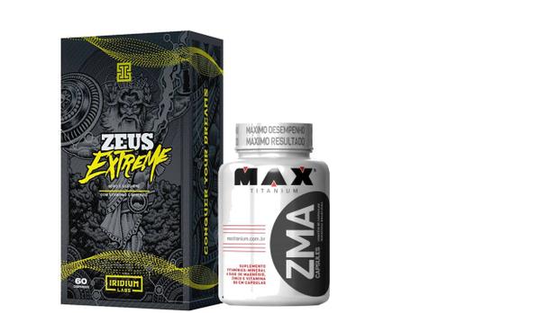 Combo vitamínico zeus 60 cáps + zma 90 cáps - Iridium é boa?