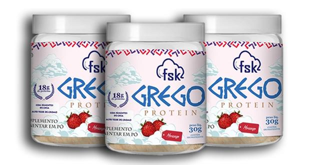 Menor preço em Combo Whey Grego Protein Morango 3unx30g - Forseek