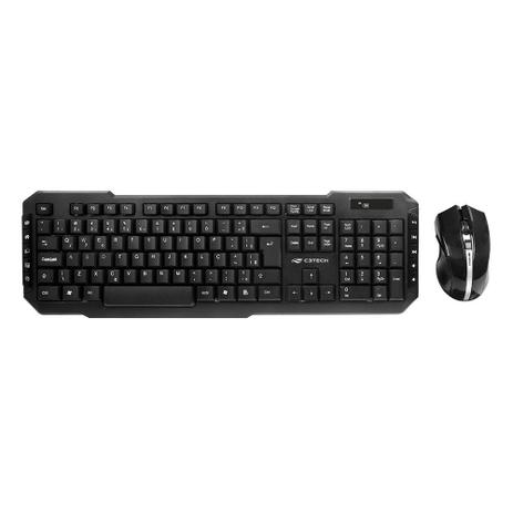Combo Wireless C3TECH Teclado+mouse 2.4GHZ Business K-W40BK é boa?