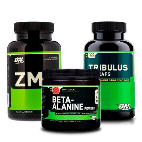 Combo ZMA 90 Caps + Tribülüs 100 Caps + Beta-Alanine ON - Optimum nutrition Menor preço em Combo ZMA 90 Caps + Tribülüs 100 Caps + Beta-Alanine ON - Optimum nutrition