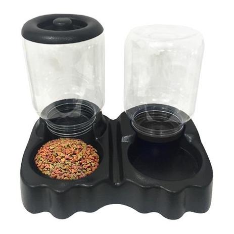 Comedouro Automático Duplo Bebedouro para Caes e Gatos 3L/1,5kg - Petdog Menor preço em Comedouro Automático Duplo Bebedouro para Caes e Gatos 3L/1,5kg - Petdog